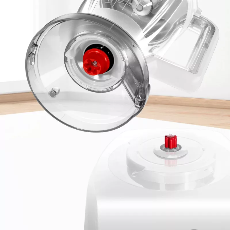 Yleiskone Bosch MC812W501 — 1000 W, 3,9 L kulho, valkoinen, ruostumattomat terät