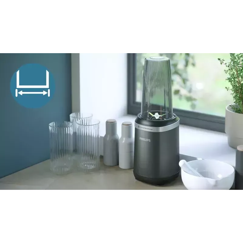 Pöytämikseri Philips 5000-sarja HR2767/00 musta ruostumaton teräs