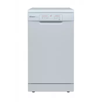 Vapaasti seisova kapea astianpesukone CANDY Brava CDPH 2L1049W — 10 astiastoa, 45 cm, 49 dB, energialuokka E