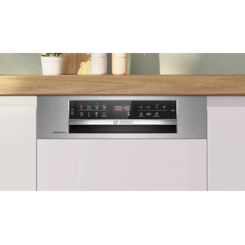 Bosch Serie 6 SPI6EMS21E -astianpesukone, osittain integroitu, 10 astiastoa