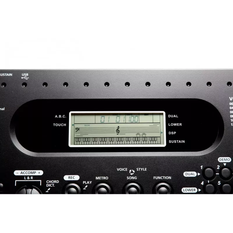 Näppäimistö Kurzweil KP70 61-näppäiminen digitaalinäppäimistö, musta
