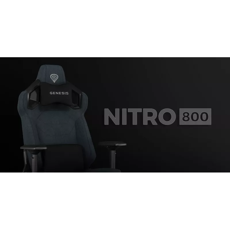 Pelituoli GENESIS NITRO 800 pehmustettu istuin maks. paino 150 kg