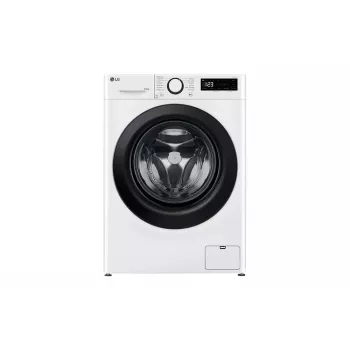 LG F4DR509SBW pesukone-kuivausrumpu vapaasti seisova edestä täytettävä musta, valkoinen