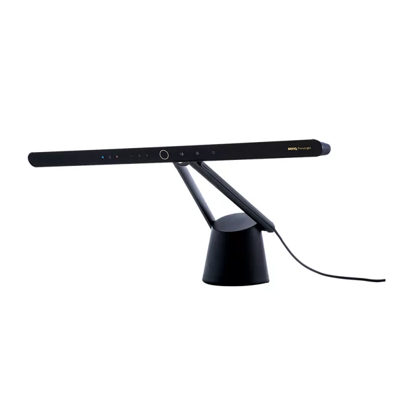 Näyttövalaisin BenQ PianoLight R musta – 1070 lm, USB-käyttöinen, 120×367×628 mm