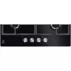 Electrolux KGG6426K musta kalusteisiin asennettava 56 cm kaasu 4 aluetta