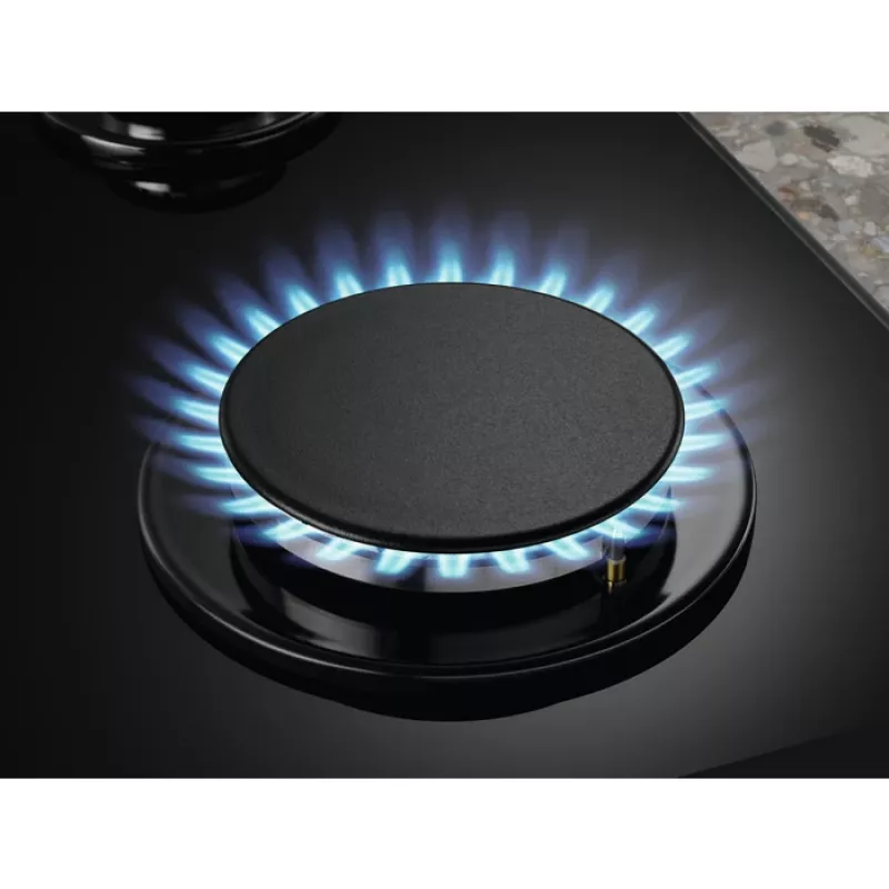 Electrolux KGG6426K musta kalusteisiin asennettava 56 cm kaasu 4 aluetta