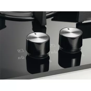Electrolux EGC3322NVK musta kalusteisiin asennettava kaasu 2 aluetta