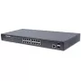 Hallittava kytkin Intellinet 16-porttinen Gigabit Ethernet PoE+
