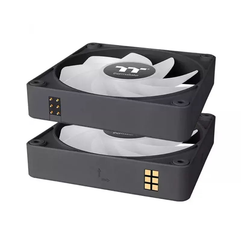Thermaltake CT120 EX Reverse ARGB Sync CL-F192-PL12SW-A kotelotuuletin 120 mm, hydraulinen laakeri, 3 kpl, musta