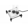 Alphacool Core 1 Aurora 13834 suoritinvesilohko, ARGB, 3-pin, G1/4, messinki/kupari/nikkeli, läpinäkyvä valkoinen