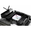 Alphacool Core 1 Aurora 13834 suoritinvesilohko, ARGB, 3-pin, G1/4, messinki/kupari/nikkeli, läpinäkyvä valkoinen