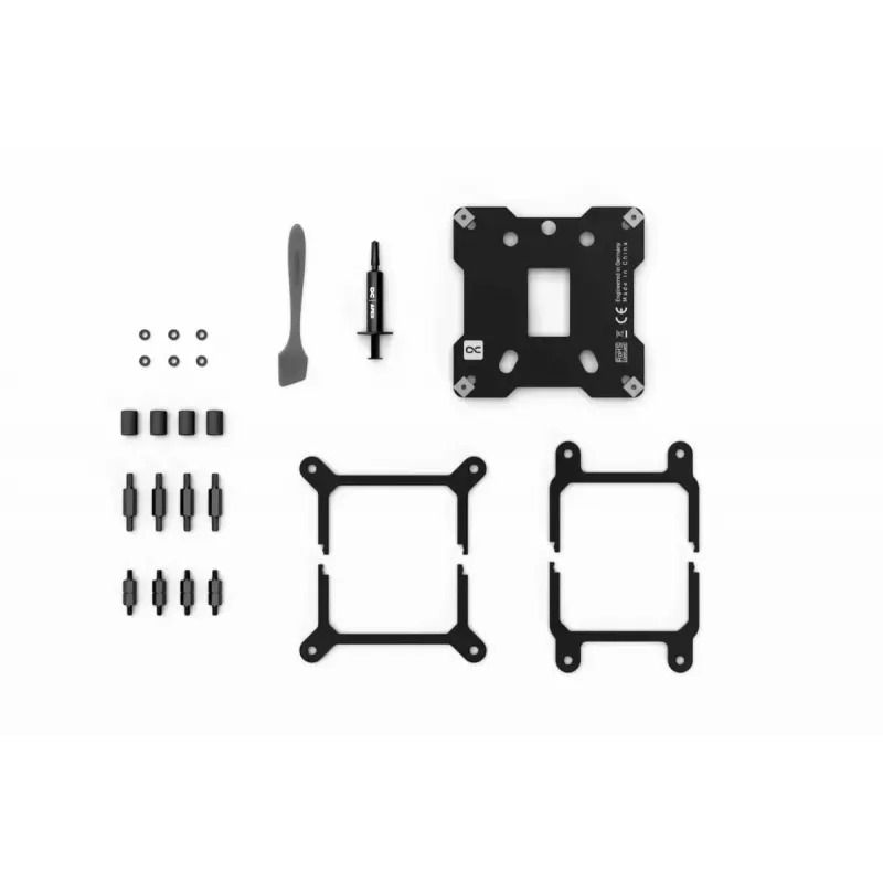 Alphacool Core 1 Aurora 13834 suoritinvesilohko, ARGB, 3-pin, G1/4, messinki/kupari/nikkeli, läpinäkyvä valkoinen