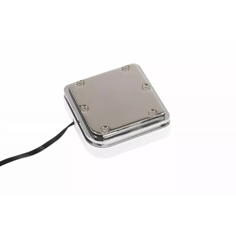 Alphacool Core 1 Aurora 13834 suoritinvesilohko, ARGB, 3-pin, G1/4, messinki/kupari/nikkeli, läpinäkyvä valkoinen