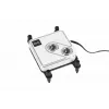 Alphacool Core 1 Aurora 13834 suoritinvesilohko, ARGB, 3-pin, G1/4, messinki/kupari/nikkeli, läpinäkyvä valkoinen