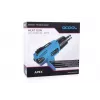 Kuumailmapuhallin Alphacool 10178 650 °C 2000 W musta sininen