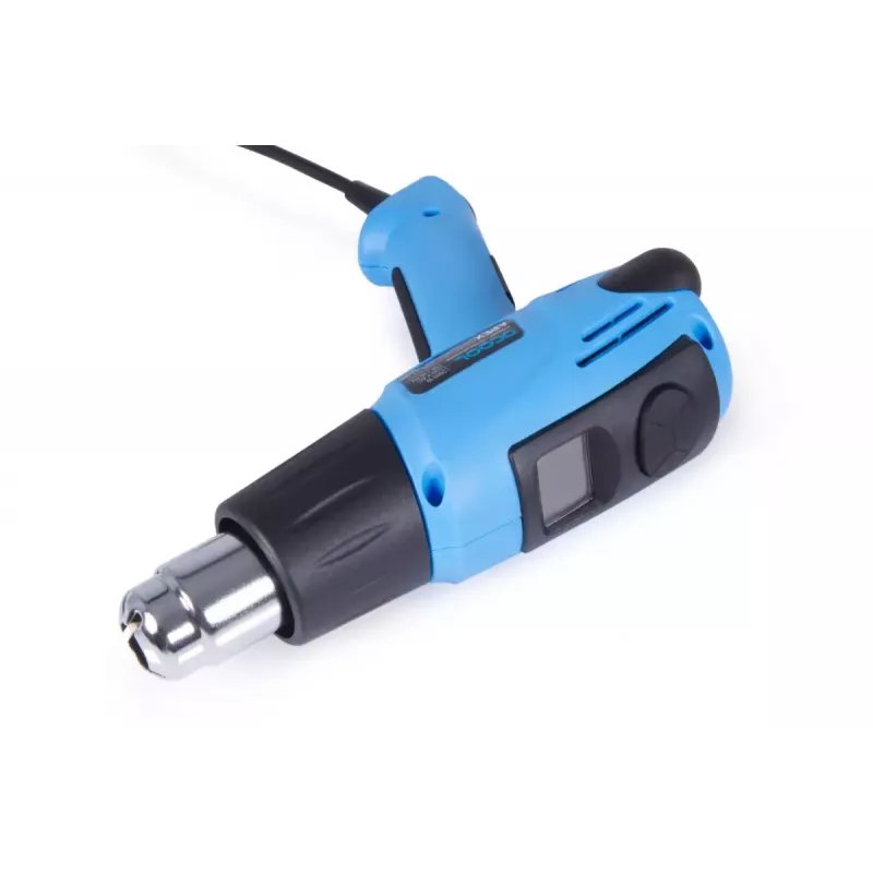 Kuumailmapuhallin Alphacool 10178 650 °C 2000 W musta sininen