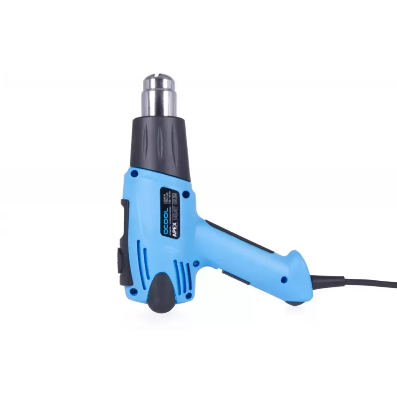 Kuumailmapuhallin Alphacool 10178 650 °C 2000 W musta sininen