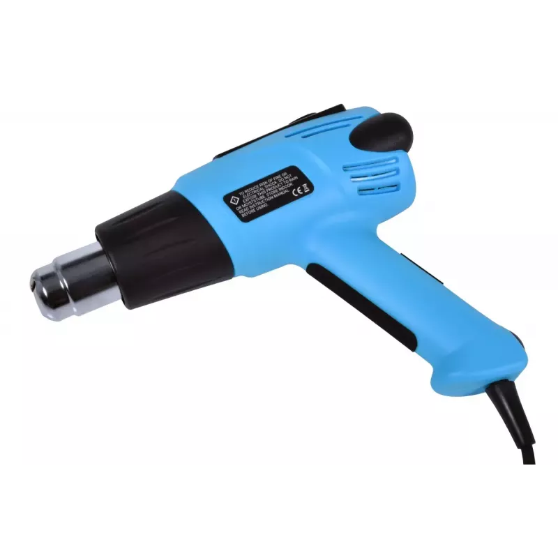 Kuumailmapuhallin Alphacool 10178 650 °C 2000 W musta sininen