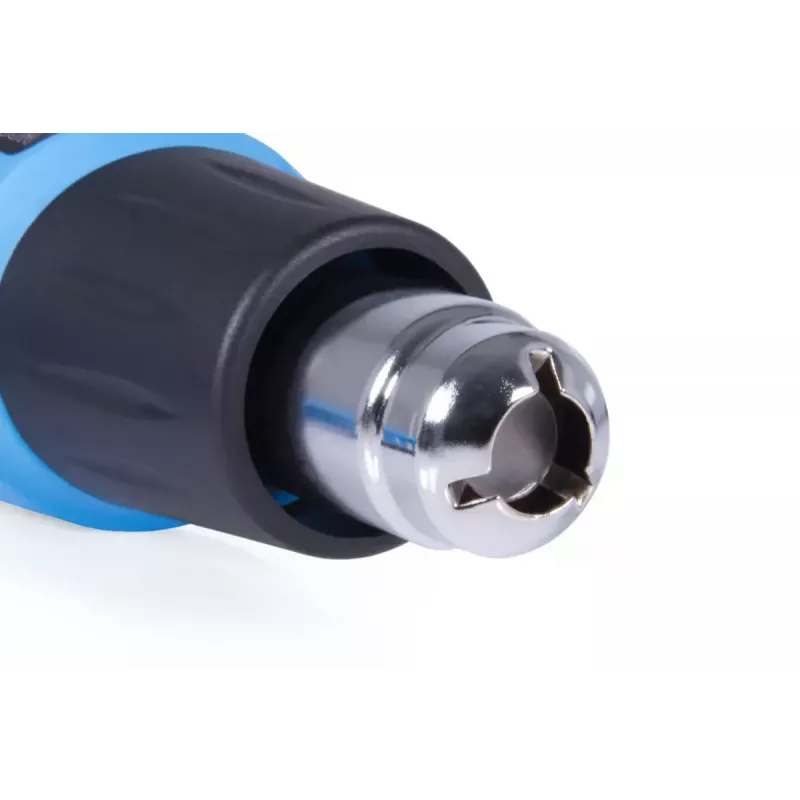 Kuumailmapuhallin Alphacool 10178 650 °C 2000 W musta sininen