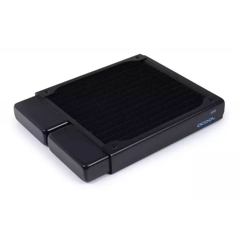 Jäähdytin Alphacool 14435 messinki kupari ruostumaton teräs musta 120 mm