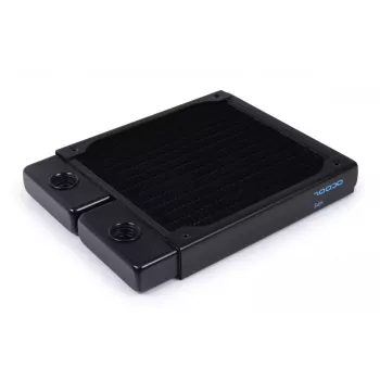 Jäähdytin Alphacool 14435 messinki kupari ruostumaton teräs musta 120 mm