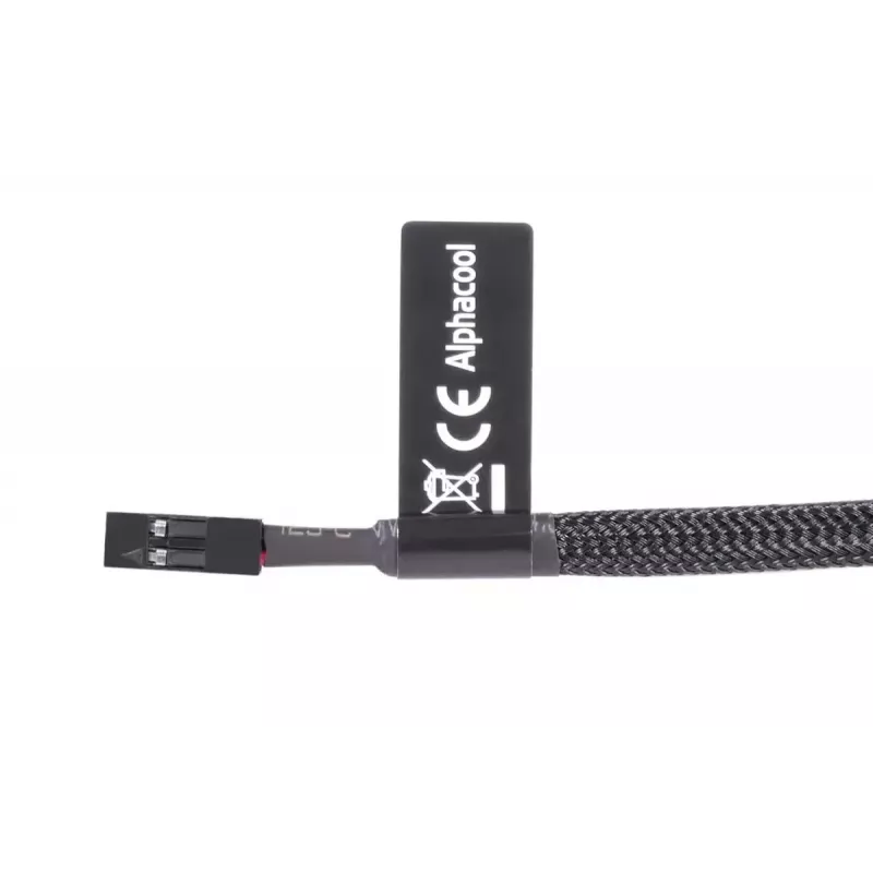 Lämpötila-anturi Alphacool 17555 asetaali musta 26,5 mm