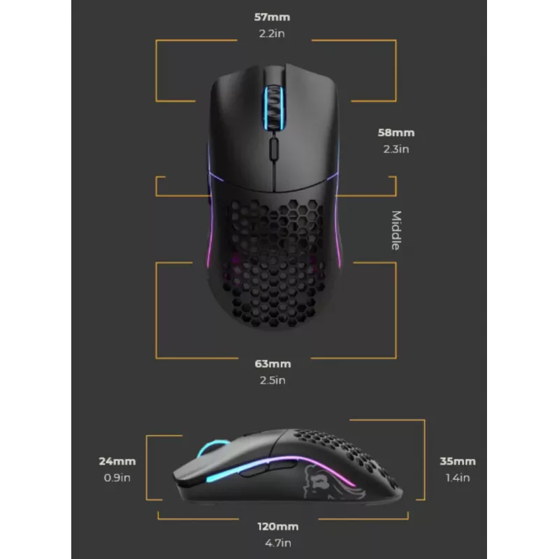 Glorious Gaming Glorious Model O Minus Wireless - mattamusta