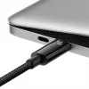 USB-C - USB-C -kaapeli Baseus Tungsten Gold 240W 3m
