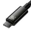 USB-C - USB-C -kaapeli Baseus Tungsten Gold 240W 3m