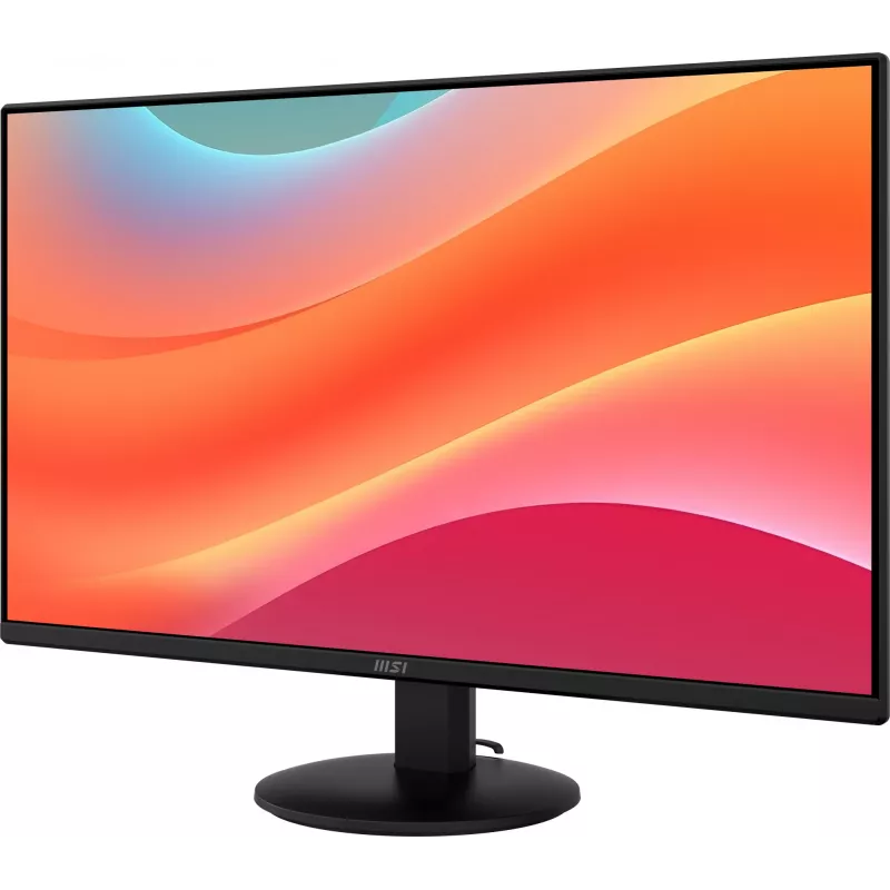 MSI PRO MP272L näyttö, 27 tuumaa (68,6 cm), 1920 x 1080 Full HD, 16:9, 100 Hz, 1 ms, HDMI, DisplayPort, himmeä, musta