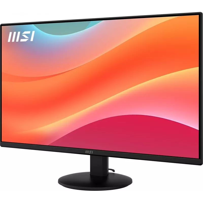 MSI PRO MP272L näyttö, 27 tuumaa (68,6 cm), 1920 x 1080 Full HD, 16:9, 100 Hz, 1 ms, HDMI, DisplayPort, himmeä, musta