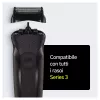 Braun Series 3 21B vaihtopääkasetti sähköparranajokoneeseen – musta