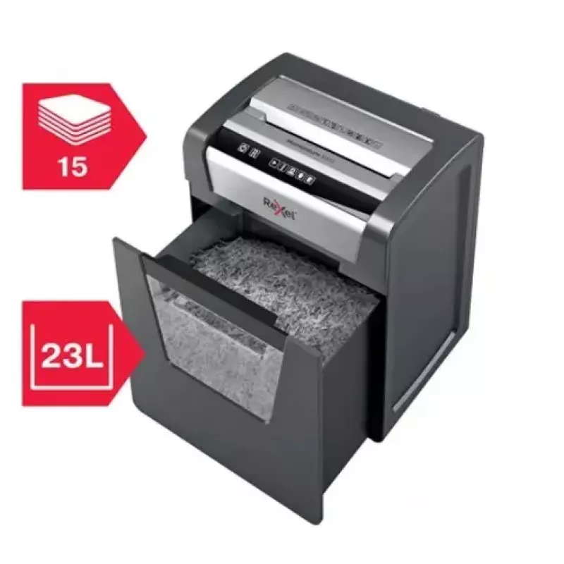 Rexel Momentum X415 silppuava asiakirjasilppuri P4