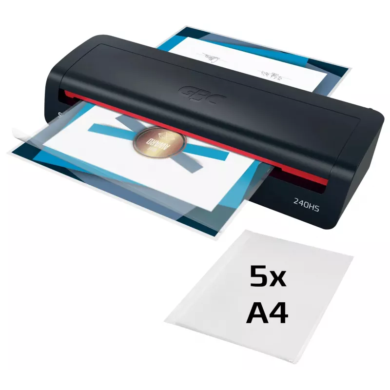 Laminaattori gbc 240HS A3 — kuuma-/termolaminaattori asiakirjoille A3 asti