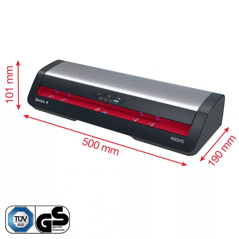 Laminaattori gbc 480HS A3 — kuumalaminaattori asiakirjoille A3 asti