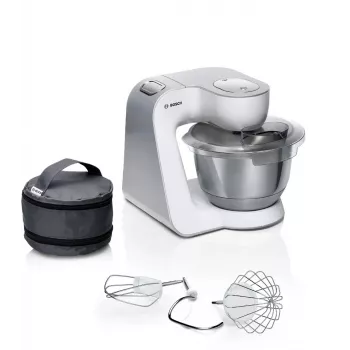 Yleiskone Bosch Serie 4 MUM58200 — 1000 W, 3,9 L ruostumaton teräskulho, valkoinen