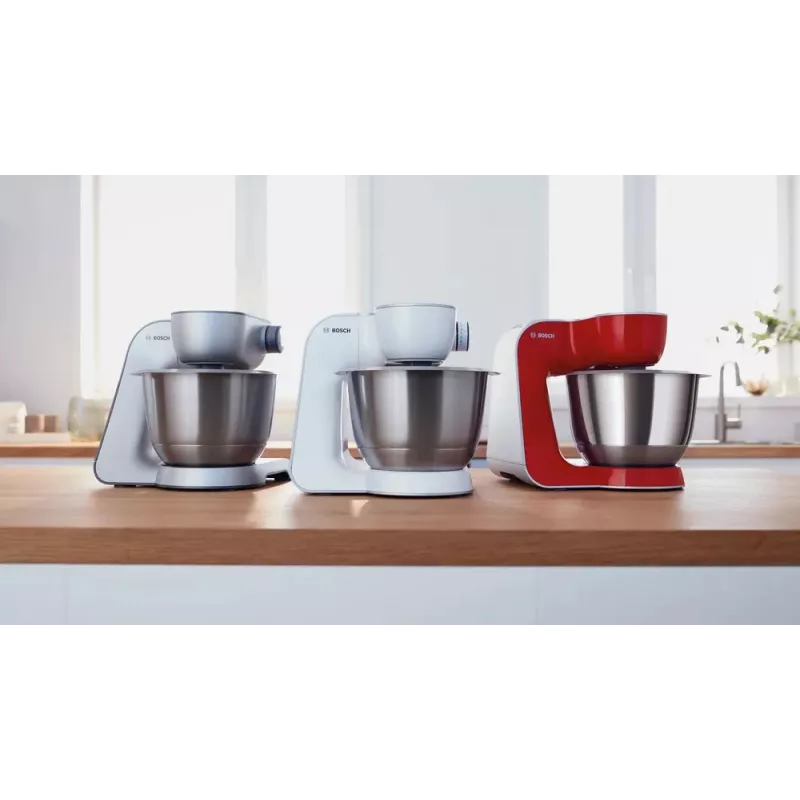Yleiskone Bosch Serie 4 MUM58200 — 1000 W, 3,9 L ruostumaton teräskulho, valkoinen