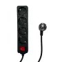 Microconnect MC-GRU0045BS jatkojohto 5 m 4 AC-lähtöä sisäkäyttöön musta