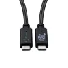 Microconnect ECO-USB3.2CC0.5 USB-kaapeli USB 3.2 Gen 2x2 0,5 m USB C musta