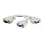 Microconnect MONG2H VGA-kaapeli 0,3 m VGA (D-Sub) 2 x VGA (D-Sub) harmaa