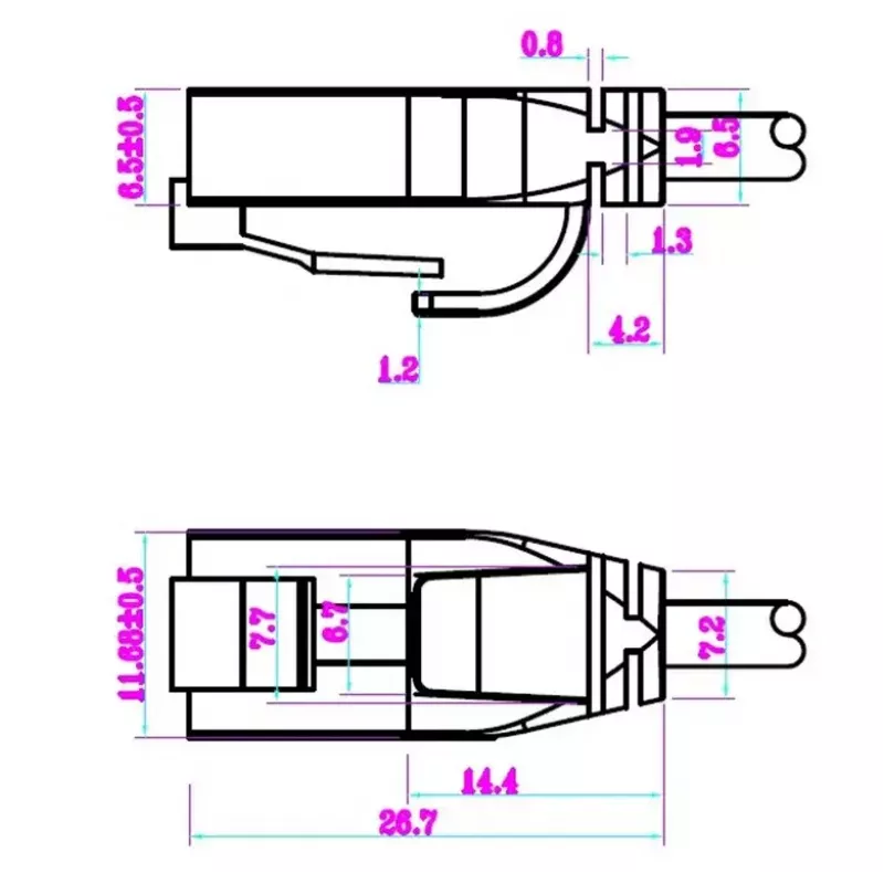 Verkkokaapeli Goobay 93716 musta 3 m Cat6 U/UTP