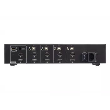 ATEN 4-porttinen USB HDMI Dual Display Secure KVM -kytkin 4K Ultra HD