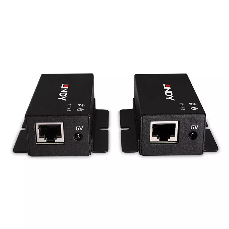 Verkkolähetin ja -vastaanotin Lindy 50m 2 Port USB 2.0 Cat. 6 -jatko