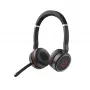 Kuulokemikrofoni Jabra Evolve 75 SE MS stereo johdollinen langaton Bluetooth 30m kantama