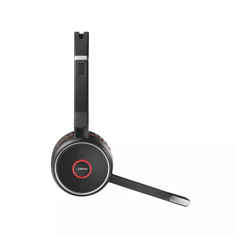 Kuulokemikrofoni Jabra Evolve 75 SE MS stereo johdollinen langaton Bluetooth 30m kantama