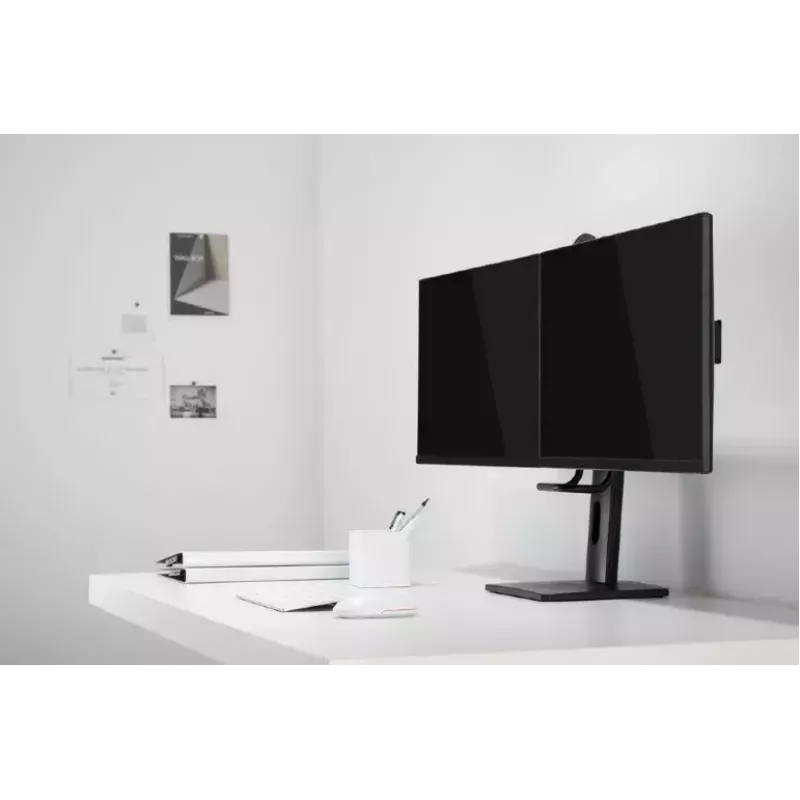 Monitoriteline Gembird MS-D2-01 27 tuumaa musta vapaasti seisova