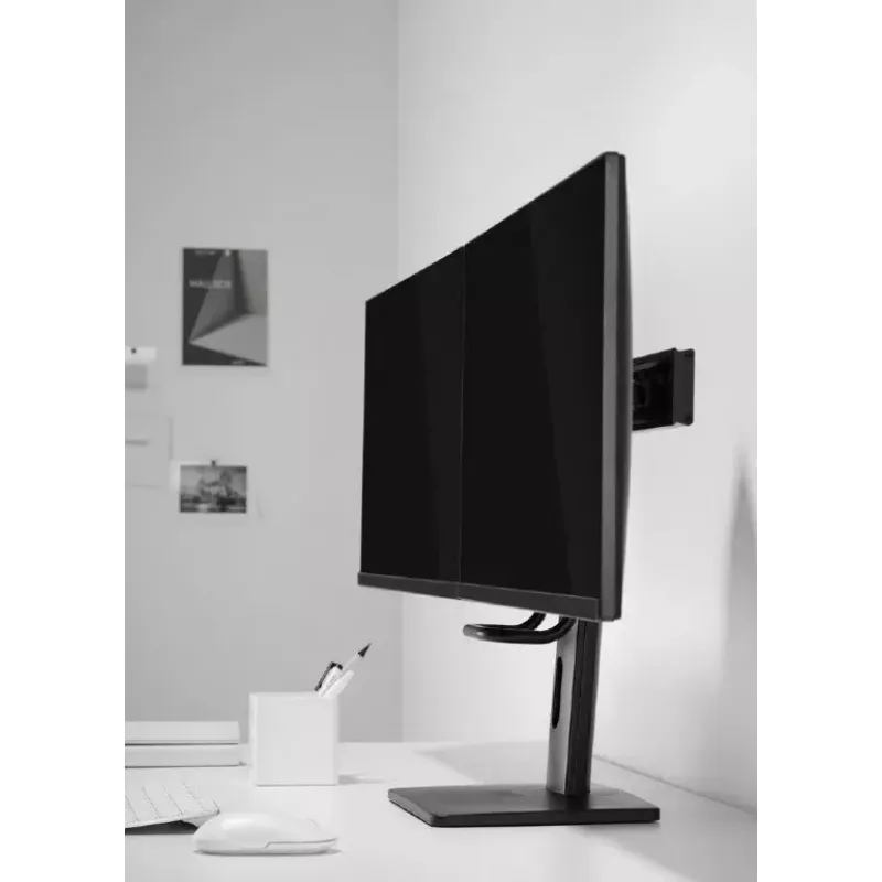 Monitoriteline Gembird MS-D2-01 27 tuumaa musta vapaasti seisova