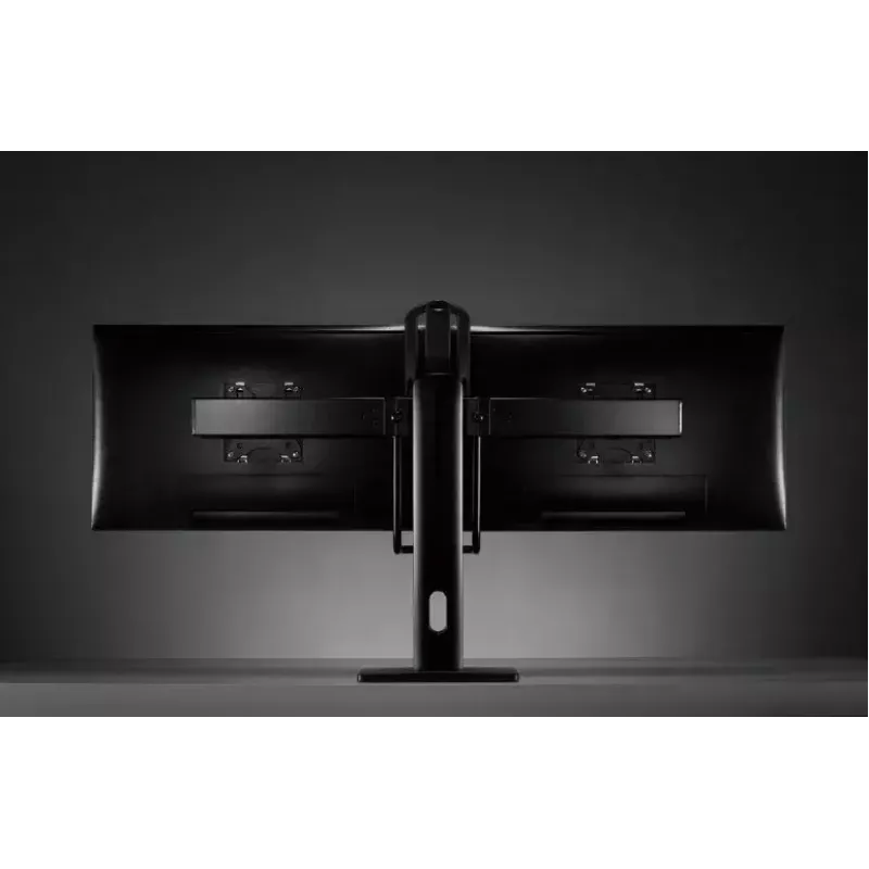 Monitoriteline Gembird MS-D2-01 27 tuumaa musta vapaasti seisova