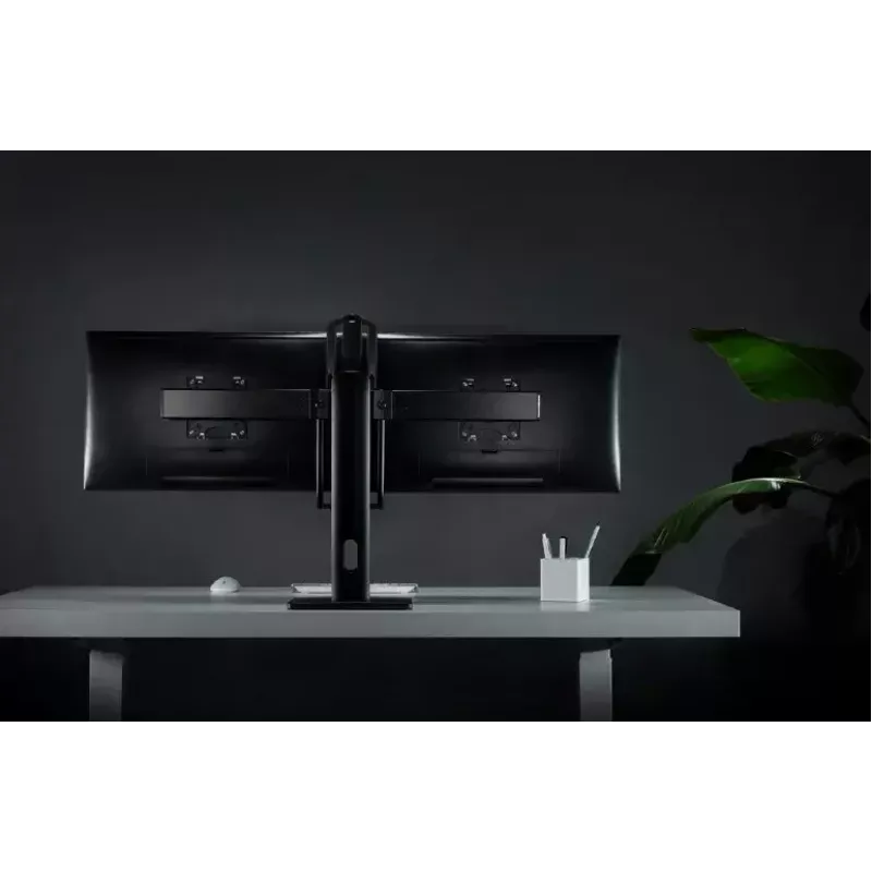 Monitoriteline Gembird MS-D2-01 27 tuumaa musta vapaasti seisova