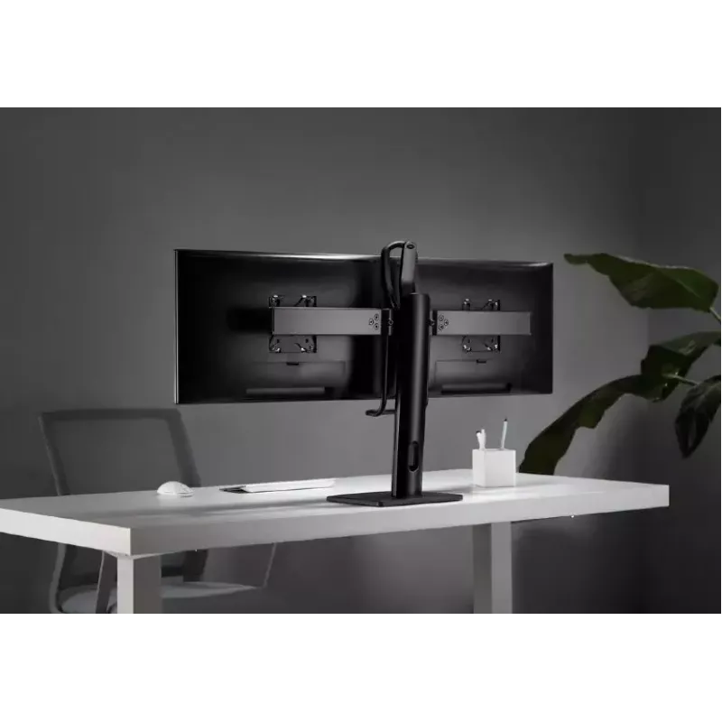 Monitoriteline Gembird MS-D2-01 27 tuumaa musta vapaasti seisova